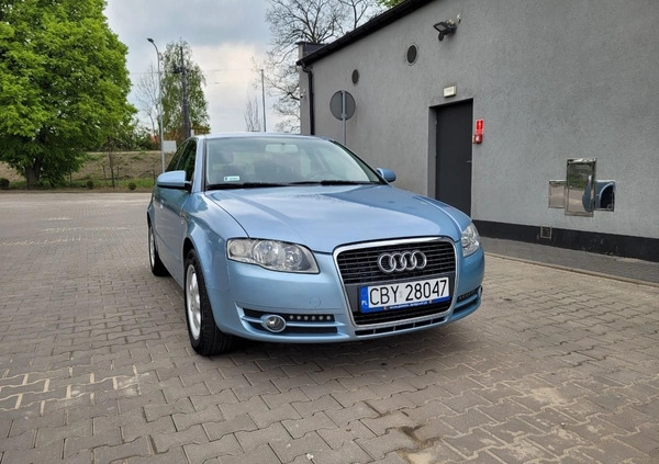 Audi A4 cena 17900 przebieg: 33500, rok produkcji 2007 z Żory małe 211